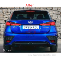 Mtindo wa Michezo wa Lexus CT 2017 (Sinema ya TRD) Nyuma ya Bodykit